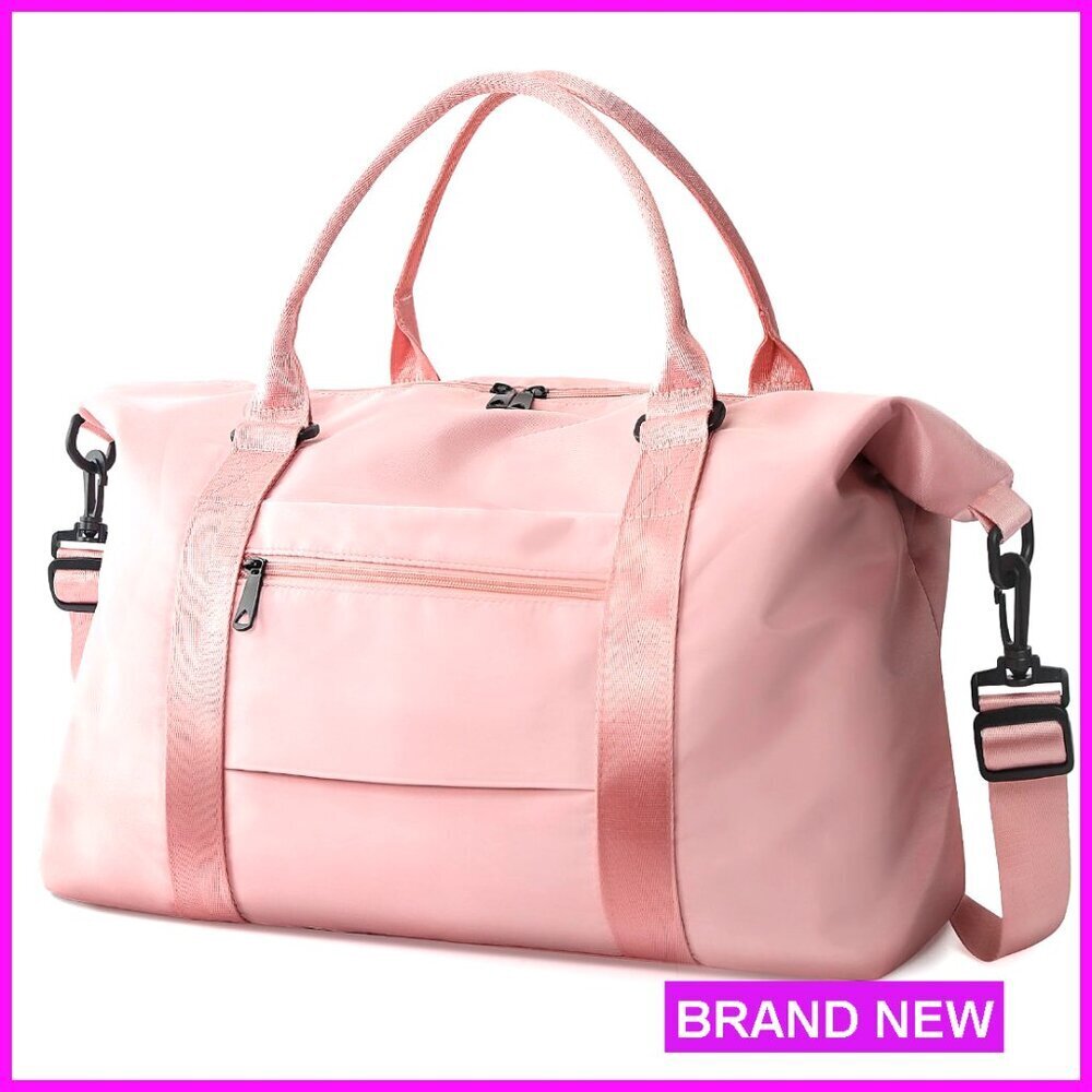 Waterproof Travel Duffle Bag Weekender Carry On Tote with Trolley Sleeve